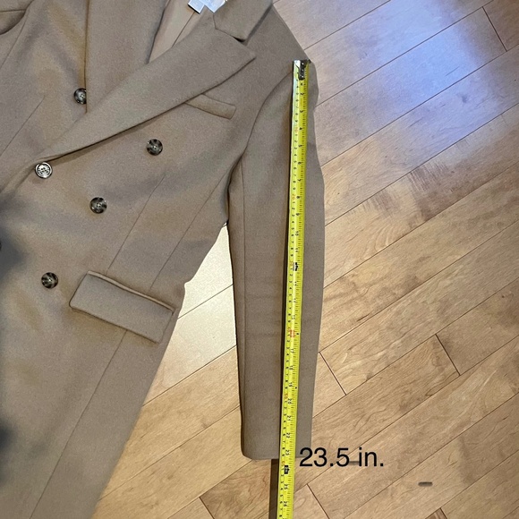 Michael Kors Camel Wool-Blend Jacket - Picture 4 of 11